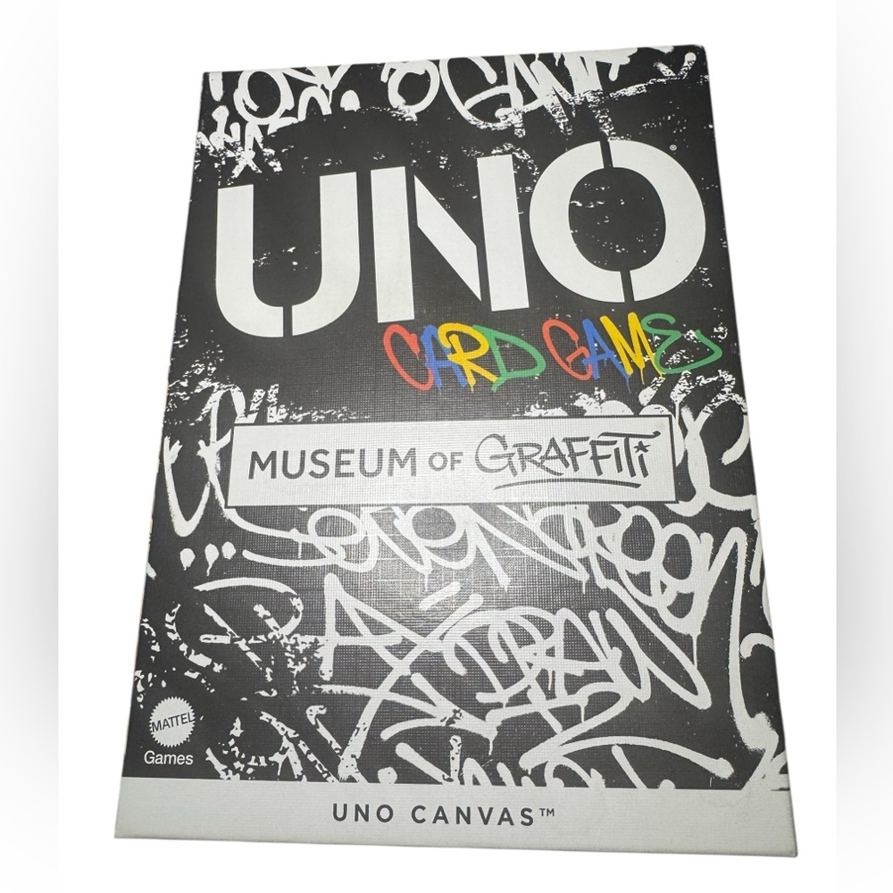 Mattel UNO Card Game - Exclusive Museum of Graffiti
